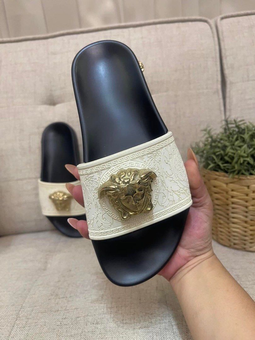 Versace 2025 bling slides