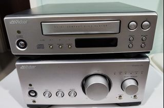 Victor CD player and integrated amplifier