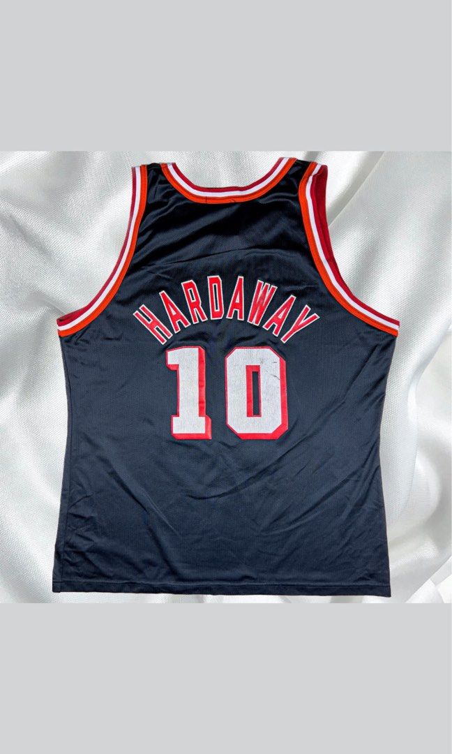 Vintage 90s Champion Tim Hardaway MIAMI HEAT NBA Jersey, Men's