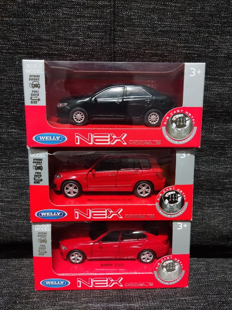 Welly diecast Toyota BMW Mercedes Lot scale 1 36 Hobbies Toys