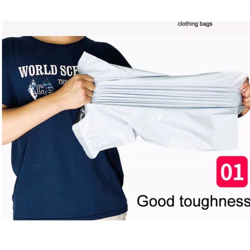 White polymailer/ mailing bag / posting bag / delivery bag, Hobbies