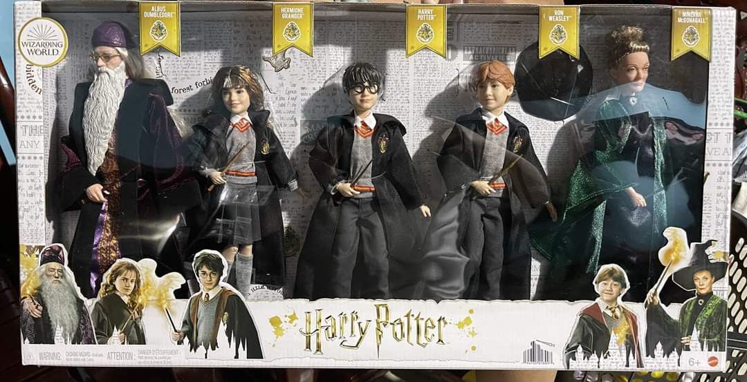 Wizarding World Harry Potter 5-Piece 10-inch Figure Set 