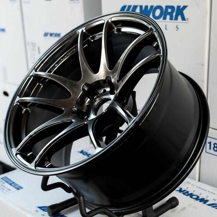 WORK Emotion CR Kiwami Rim (Black), Car Accessories, Tyres & Rims on ...