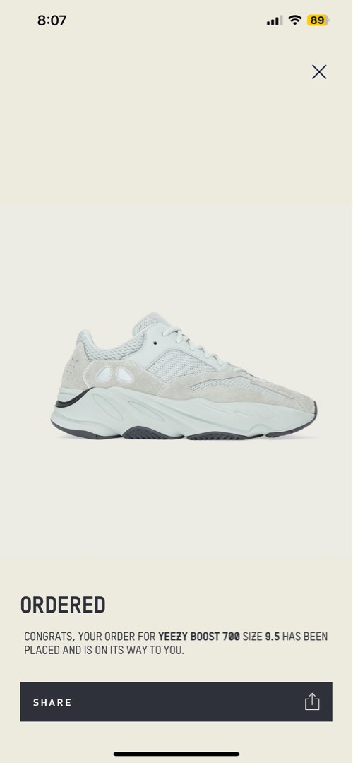 Yeezy boost 700 size guide clearance