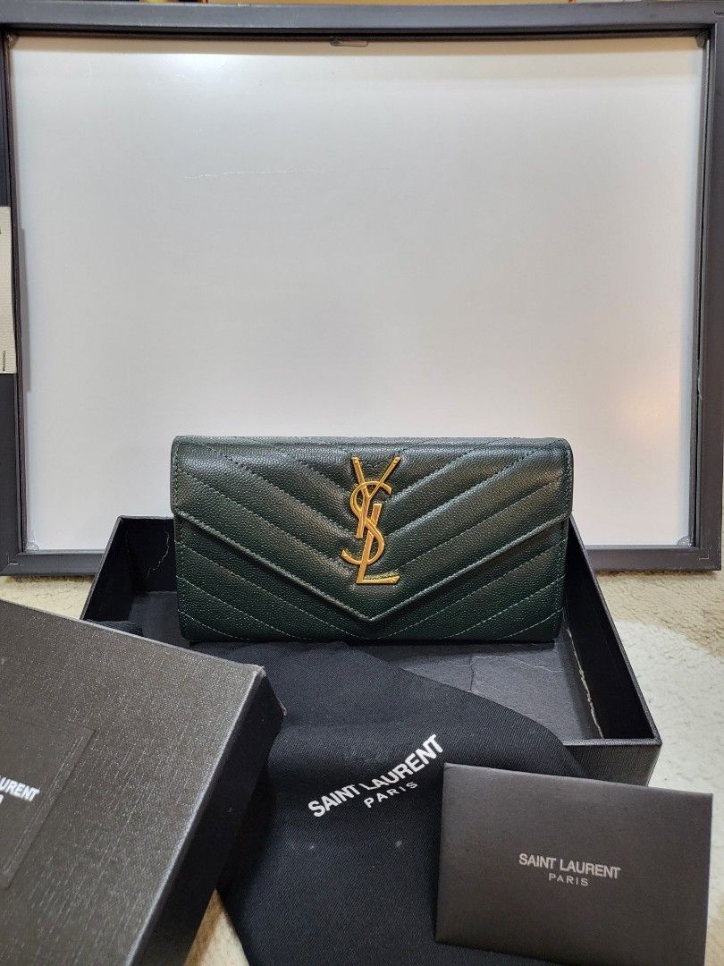 YSL long WALLET on Carousell