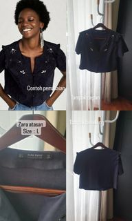 Zara atasan Size L