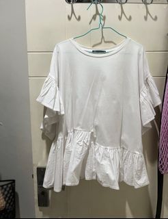 Zara Ruffle top