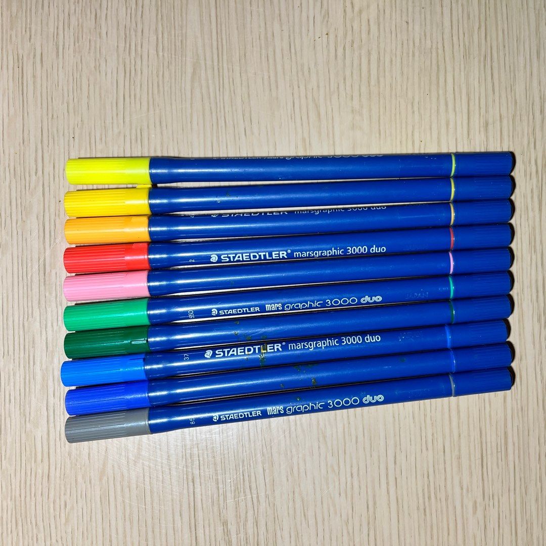 Graphic Marker Mars Graphic 3000 Duo 全10色施德樓Staedtler