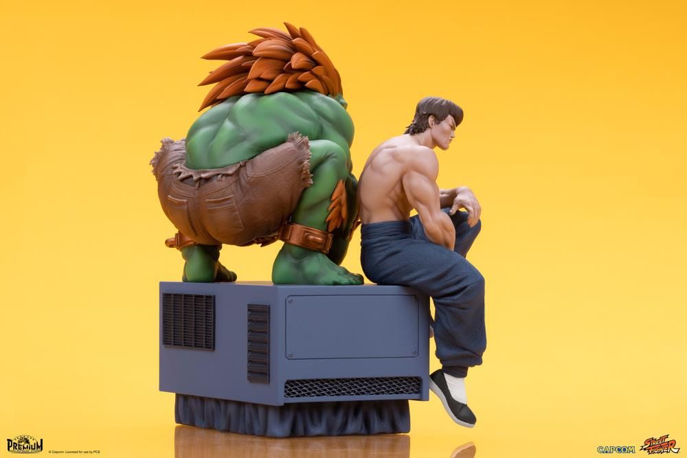 Ryu and Dan 1/10 Scale Statue Set