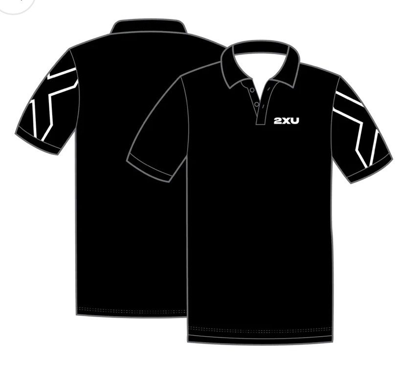 2XU Unisex Polo, Activewear on Carousell