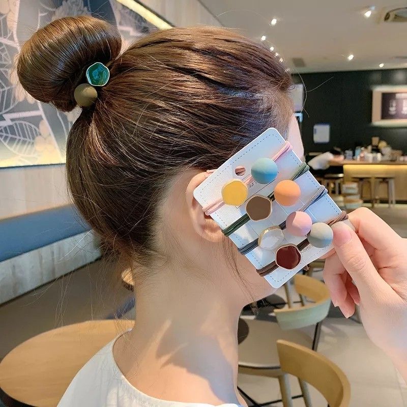 Korean elastic hair comb outlet