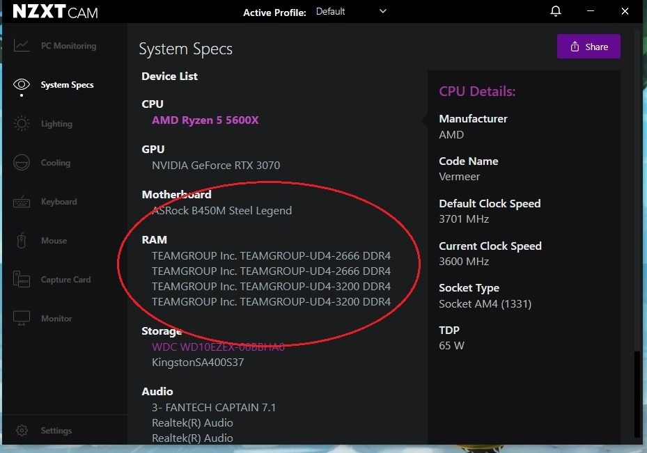 32gb 8x4 RGB ram T-Force Delta DDR4, Computers & Tech, Desktops on ...