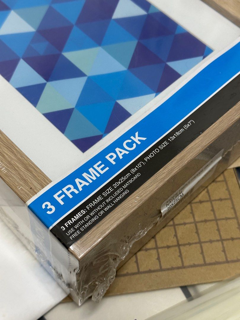 3 Frame Pack Spotlight, Furniture & Home Living, Home Decor, Frames