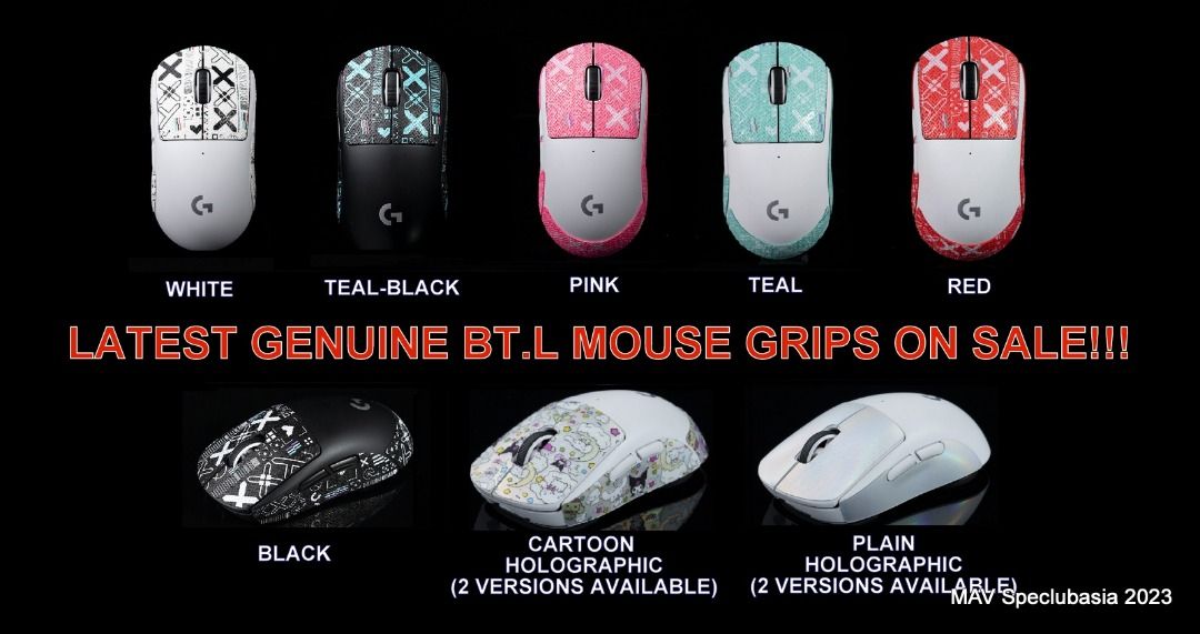 Latest BT.L Mouse Grips V2, V3 & V4(coming soon) For Logitech G-pro ...