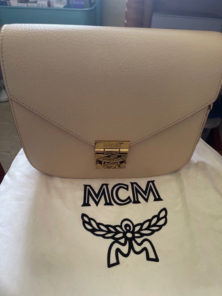 MCM, Bags, Mcm Patricia Park Ave Shoulder Bag In Black