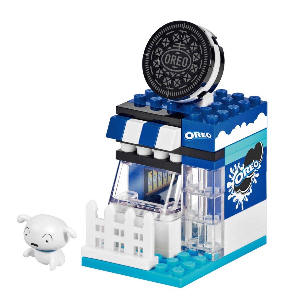 蠟筆小新7-11積木小市集小商店Oreo Lays樂事薯片, 興趣及遊戲, 玩具\u0026 遊戲類- Carousell