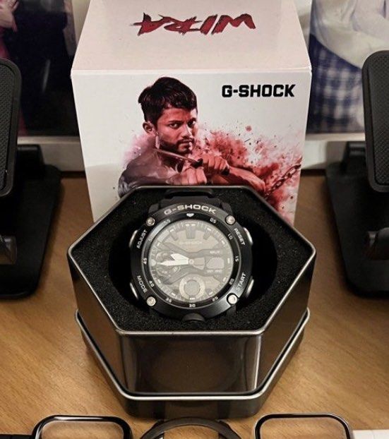 CASIO G SHOCK WIRA EDITION BLACK OUT ORGINAL Men s