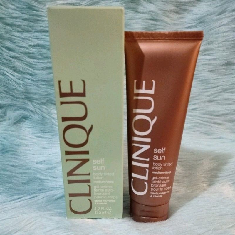 🇨🇦 Clinique Self Sun Body Tinted Lotion 125ml, Beauty Personal Care, Bath & Body, Body Care on Carousell
