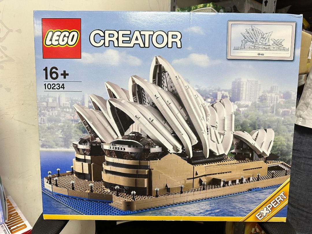 SOLD 全新 Lego 10234 Sydney Opera House 悉尼歌劇院, 興趣及遊戲, 玩具 & 遊戲類 - Carousell