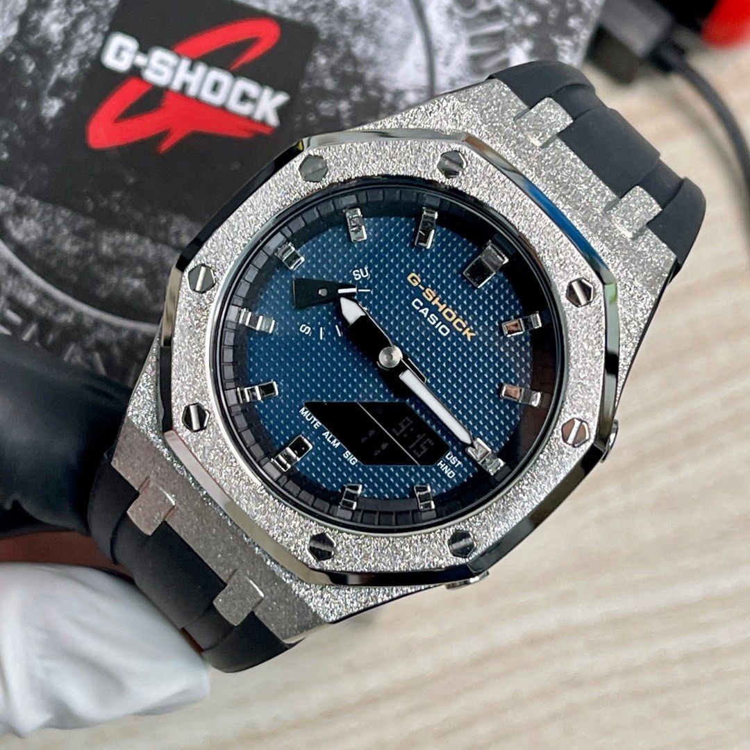 G shock blue dial store