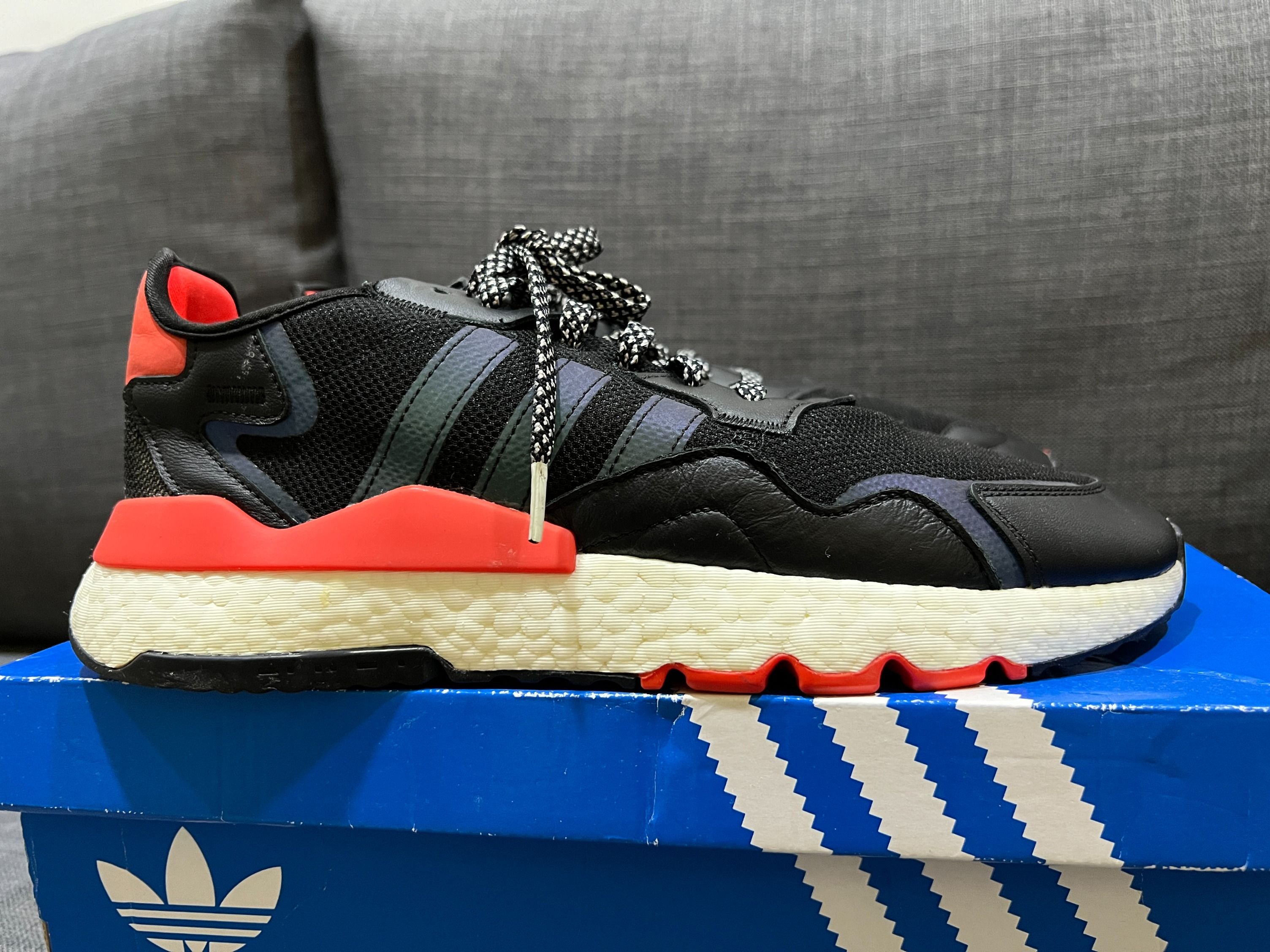 Adidas NITE jogger Luxury Sneakers Footwear on Carousell
