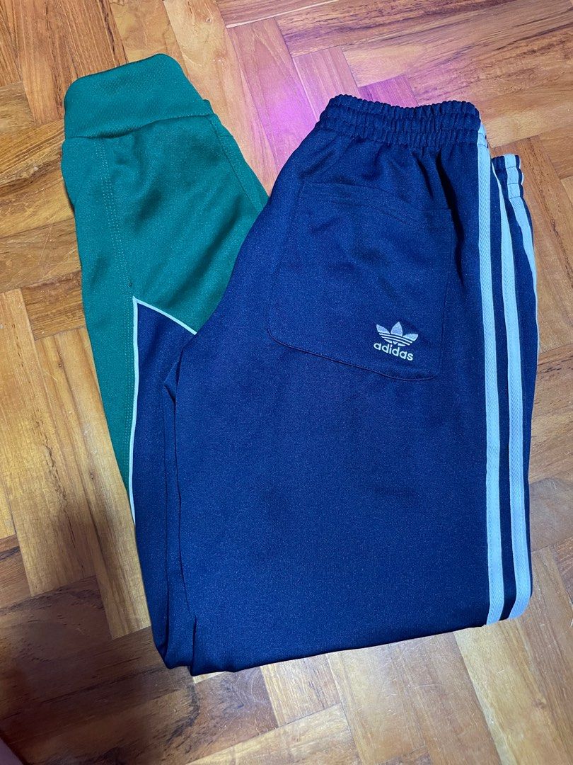 Adidas Polyester Track Pants, Men's Fashion, Activewear on Carousell