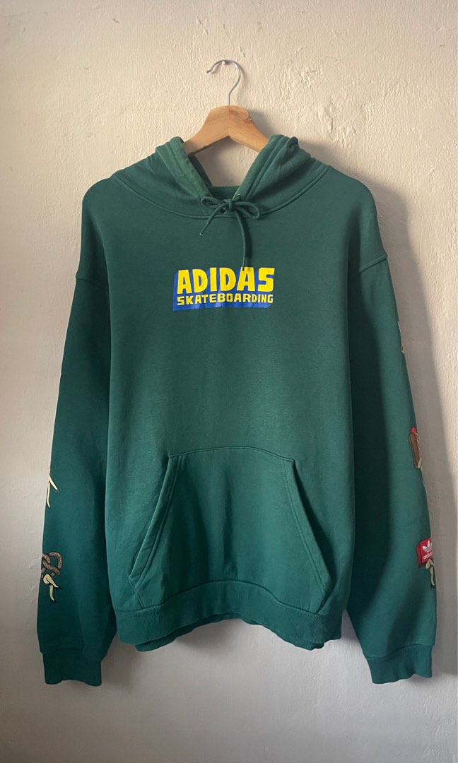 Adidas skateboarding outlet hoodie green
