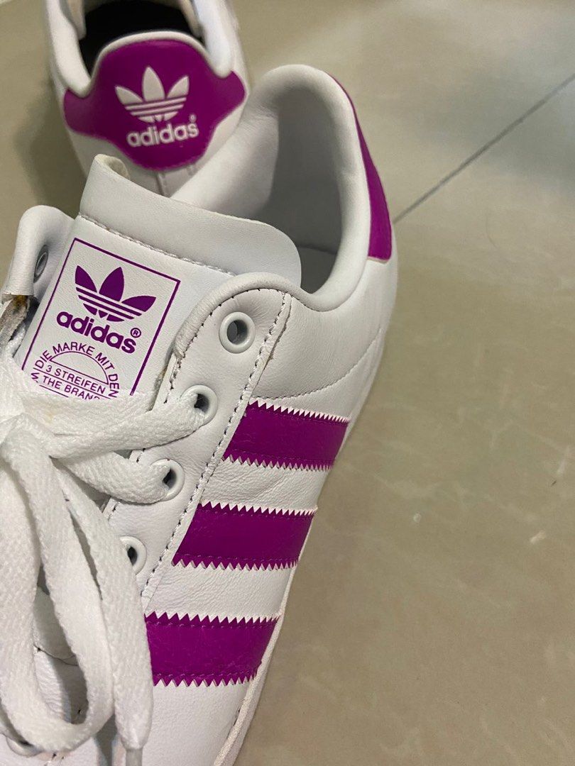 Adidas superstar hotsell rosa streifen