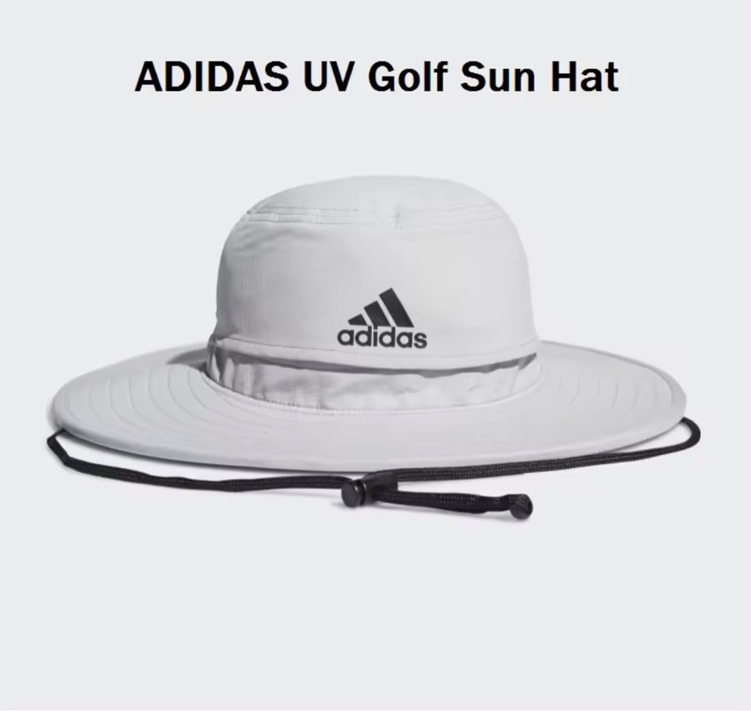 ADIDAS UV Golf Sun Hat (Grey), Men's Fashion, Watches & Accessories, Caps &  Hats on Carousell