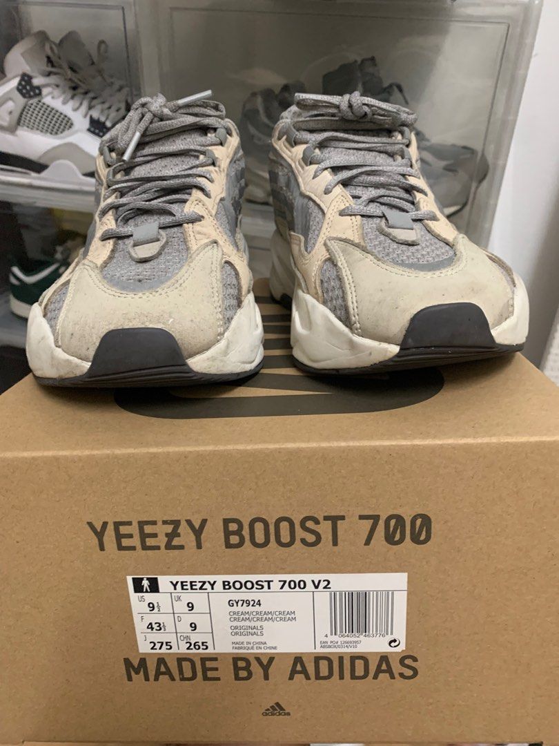 Adidas yeezy boost 700 v2 cream, Men's Fashion, Footwear, Sneakers