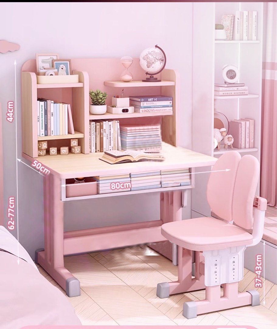 Adjustable Kids study Table and chair