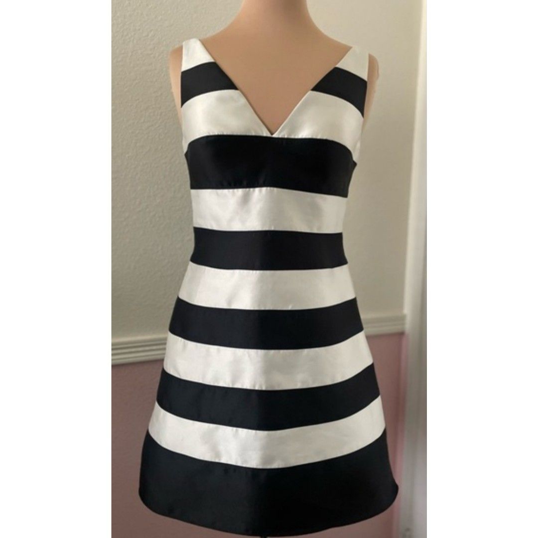 Adrianna papell striped dress discount