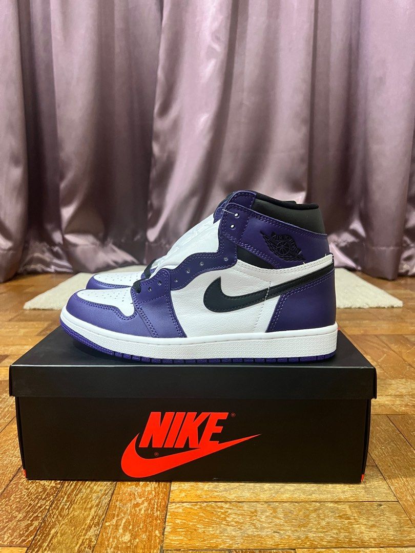 air jordan 1 high court purple Men s Fashion Footwear Sneakers