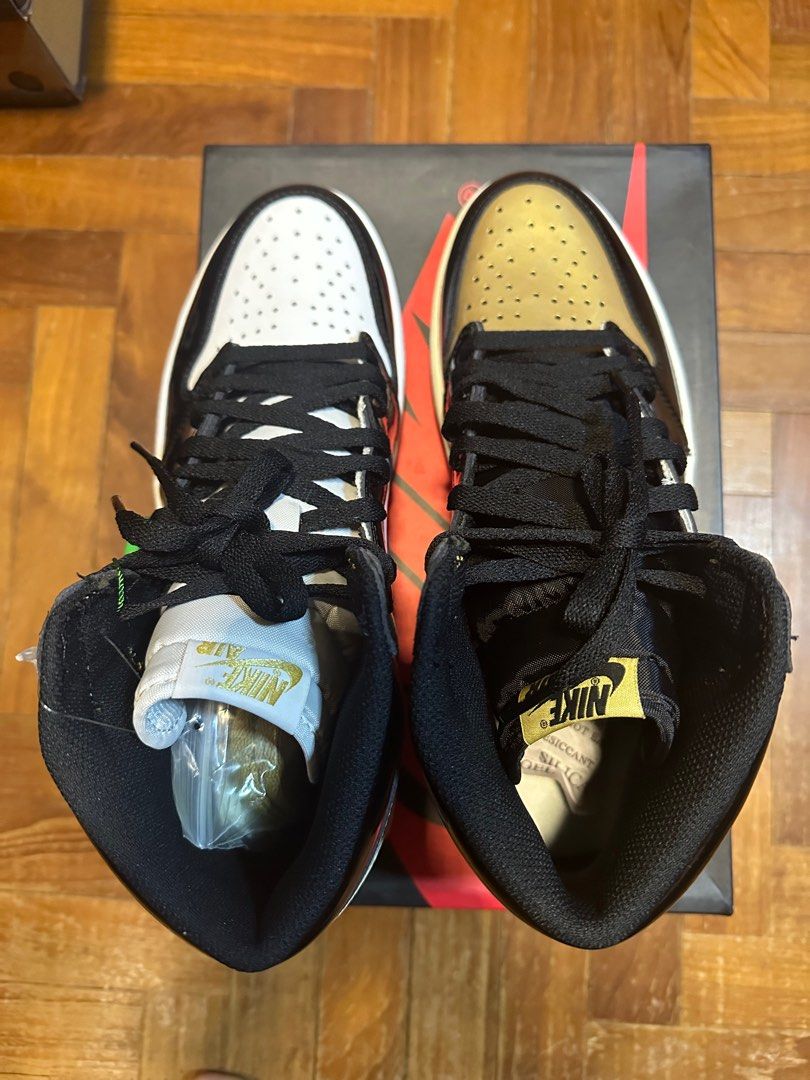 Gold top discount 3 jordan 1