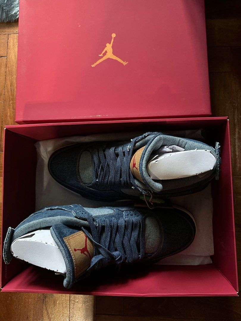 Nike air jordan sale retro 4 levis