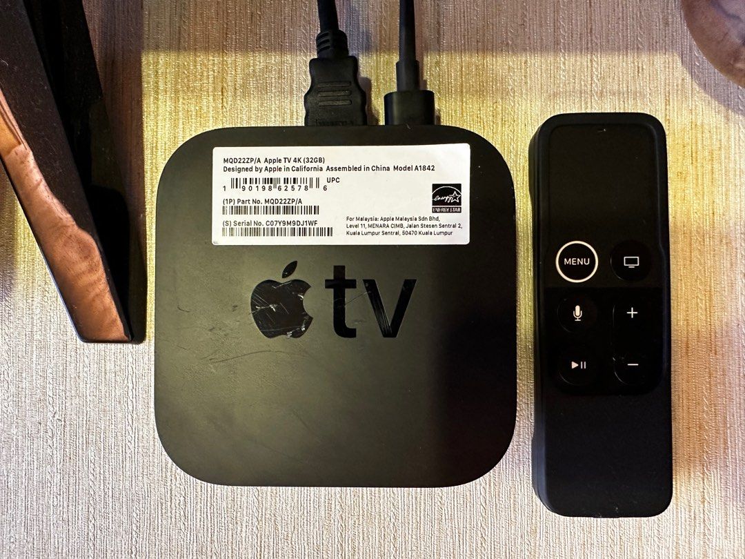 Apple Tv 4K Hdr, Tv & Home Appliances, Tv & Entertainment, Entertainment  Systems & Smart Home Devices On Carousell