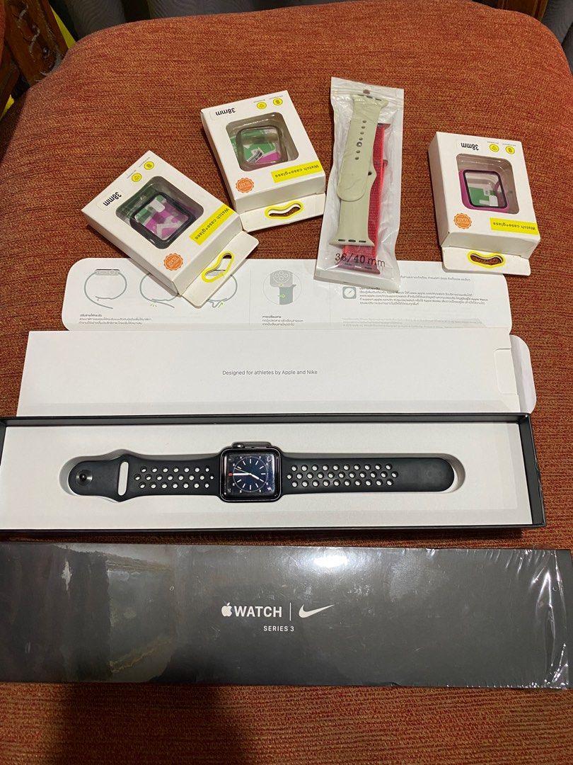 Apple watch series hotsell 3 nike 38