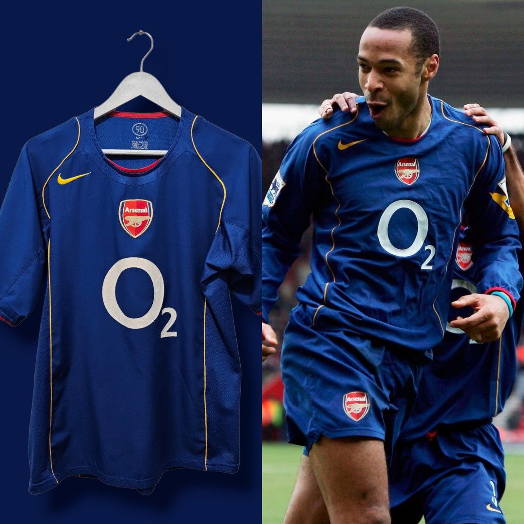 Arsenal 2004 2006 Away Jersey