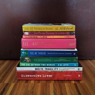 Assorted BOOKS FOR SALE - The Secret Garden, Little Women, Noli Me Tangere, The Notebook, and MORE!