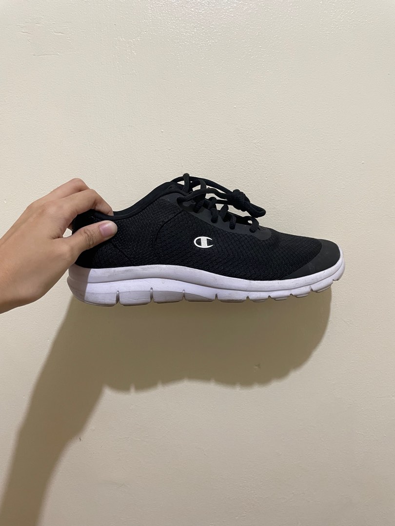 champion black tennis shoes