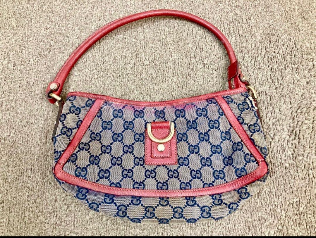 AUTHENTIC GUCCI ABBEY D-RING POCHETTE IN RED (Category: Luxury Bags & Wallets) located in San Juan City. Submitted by minismooch_ (Listing ID 1240537948, Image 2). Description: AUTHENTIC GUCCI ABBEY D-RING POCHETTE IN RED ‼️FIXED PRICE ‼️ 💰MOD : GCASH ONLY 📍Location: San Juan City 🚚 DELIVERY: WITHIN MANILA > buyer will handle the delivery via preferred courier. Please be responsible for sending the rider’s details. OUTSIDE MANILA > J&T PLEASE 