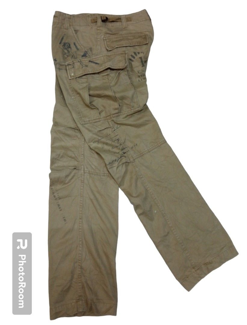 Avirex US ARMY cargo pants, Men's Fashion, Bottoms, Trousers on Carousell