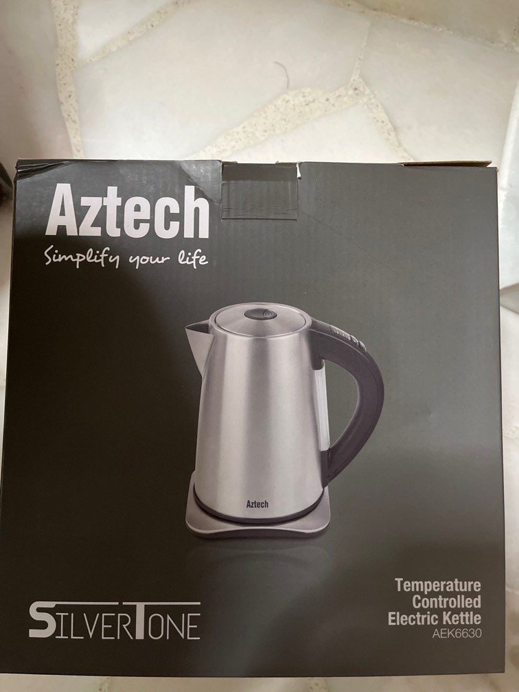 Aztech Temperature Controlled electric kettle, TV & Home Appliances ...