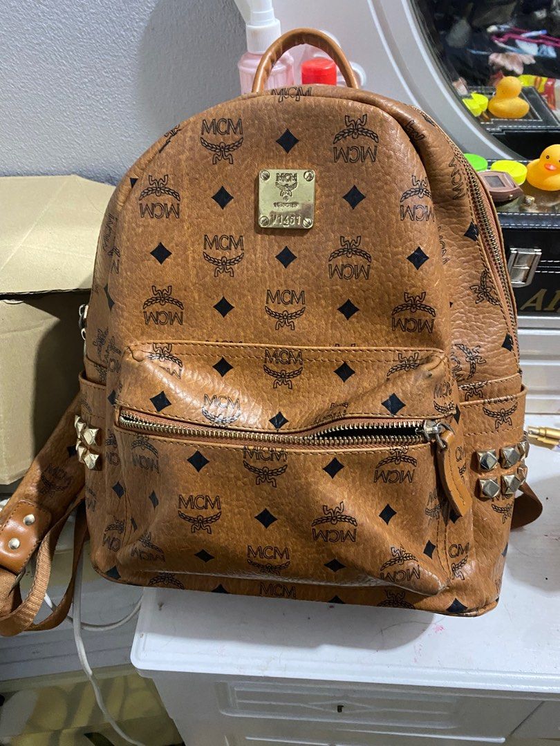 Fake new arrivals mcm backpack