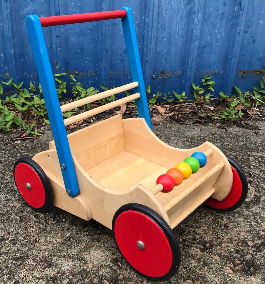 Bajo Wooden Push Along Walker made in poland