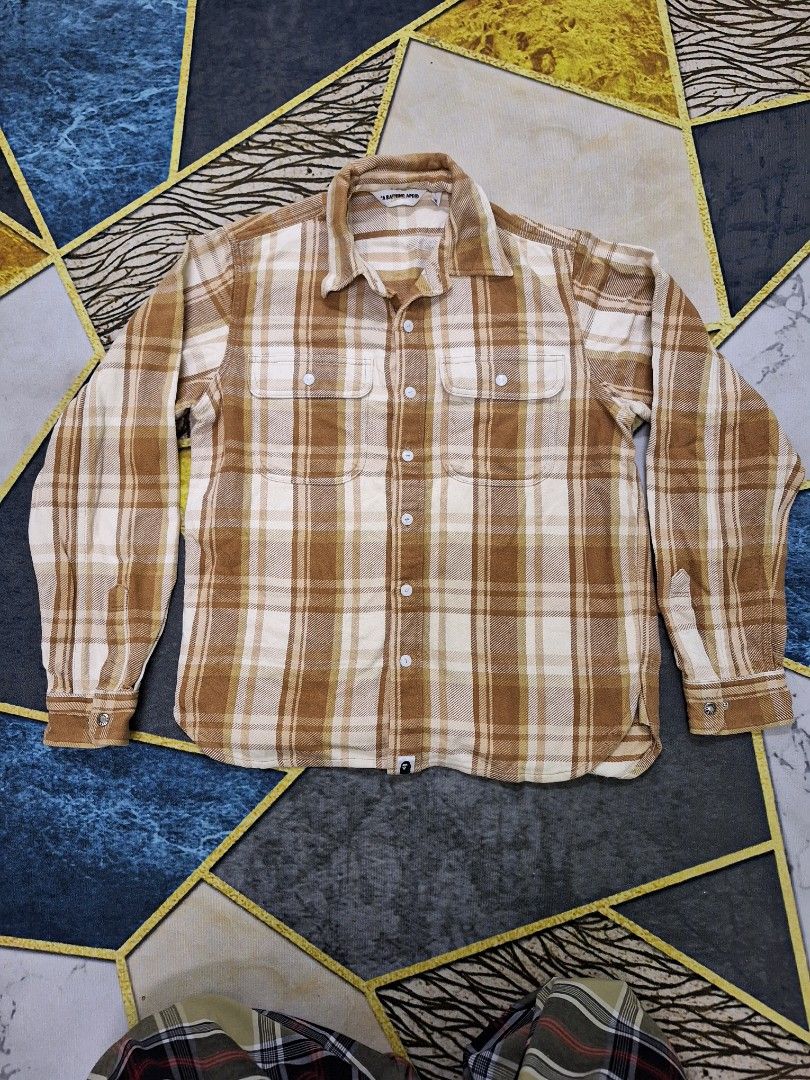 Bape flannel best sale