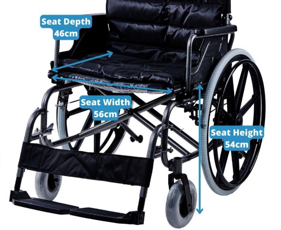 Bariatric Wheelchair (Oversize Wheelchair), Health & Nutrition