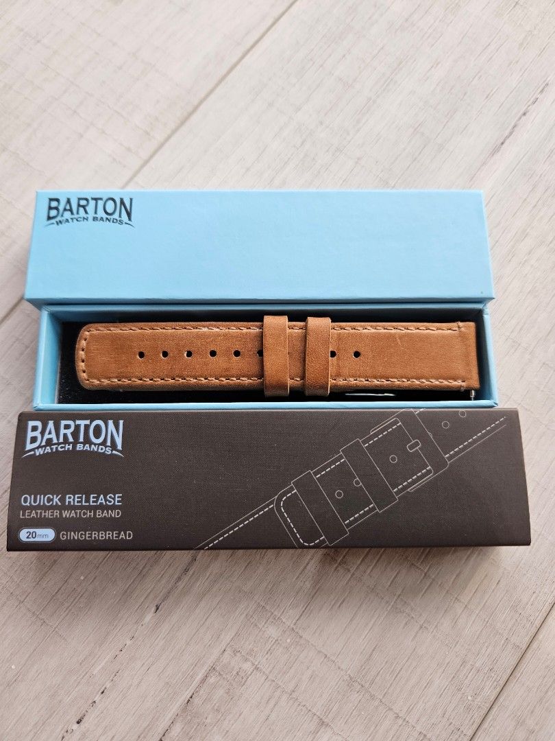 Barton leather watch straps clearance