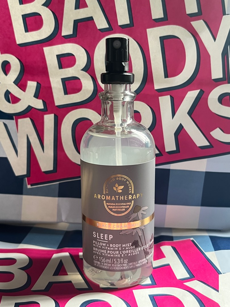 Bath & body works pillow & body mist, 美容＆化妝品, 沐浴＆身體護理, 沐浴及身體護理 身體護理