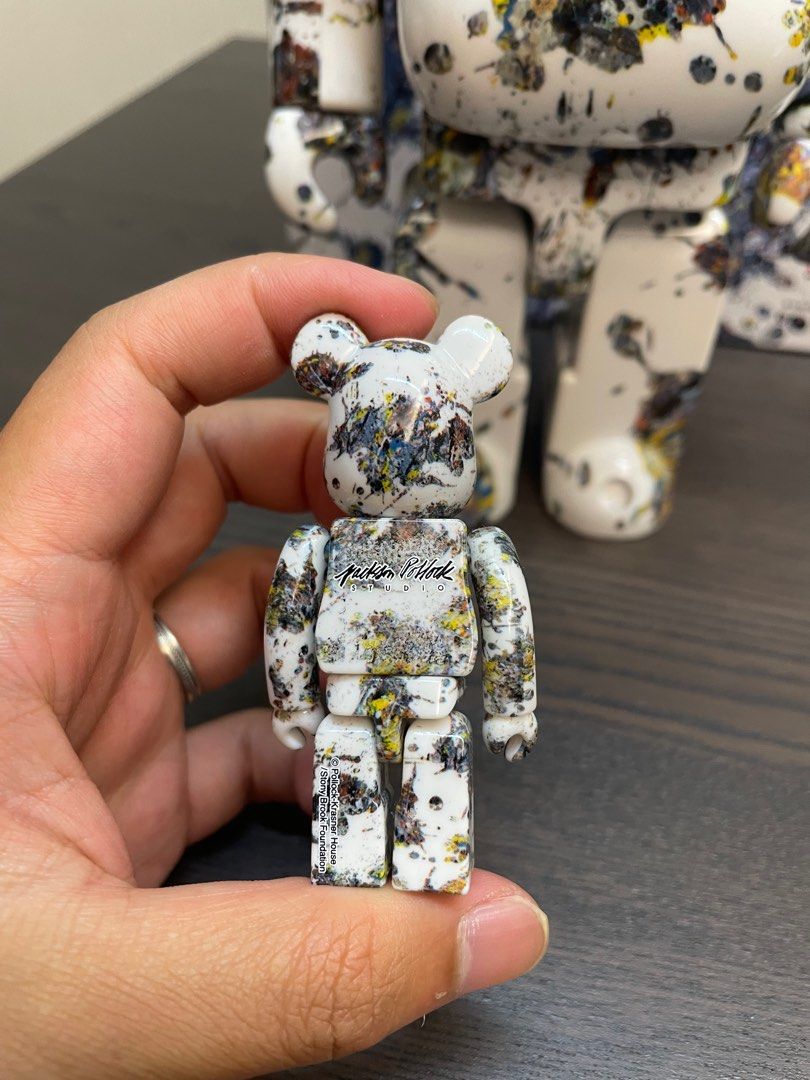 Be@rbrick Bearbrick - Jackson Pollock Studio (Splash) 潑墨3, 400%+